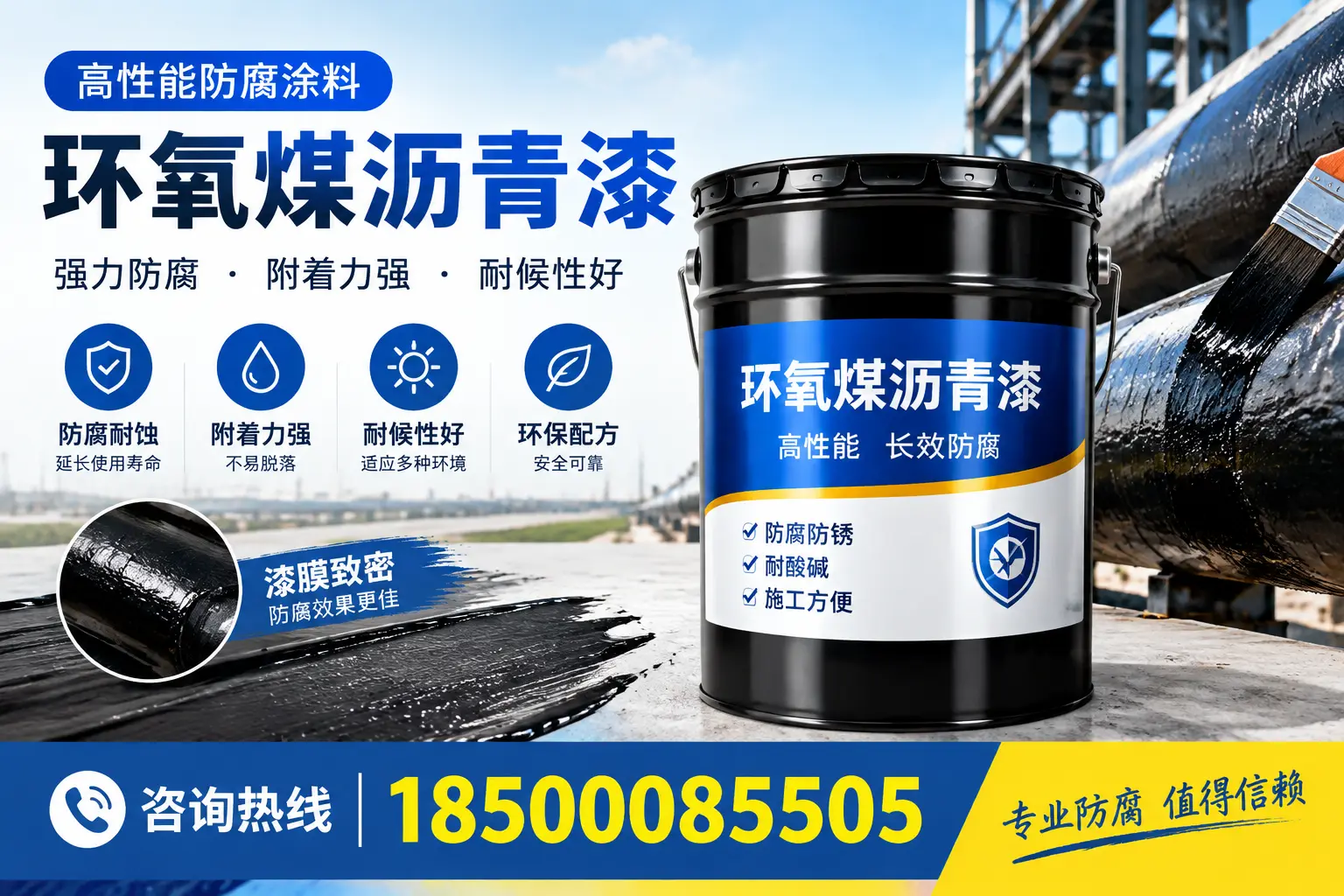 环氧煤沥青漆使用中的常见问题解答,自贡用户必看