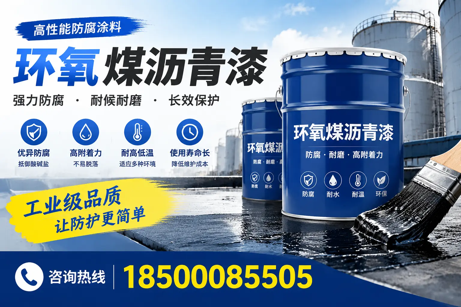 环氧煤沥青漆的基础知识与应用解析,适合自贡的企业使用
