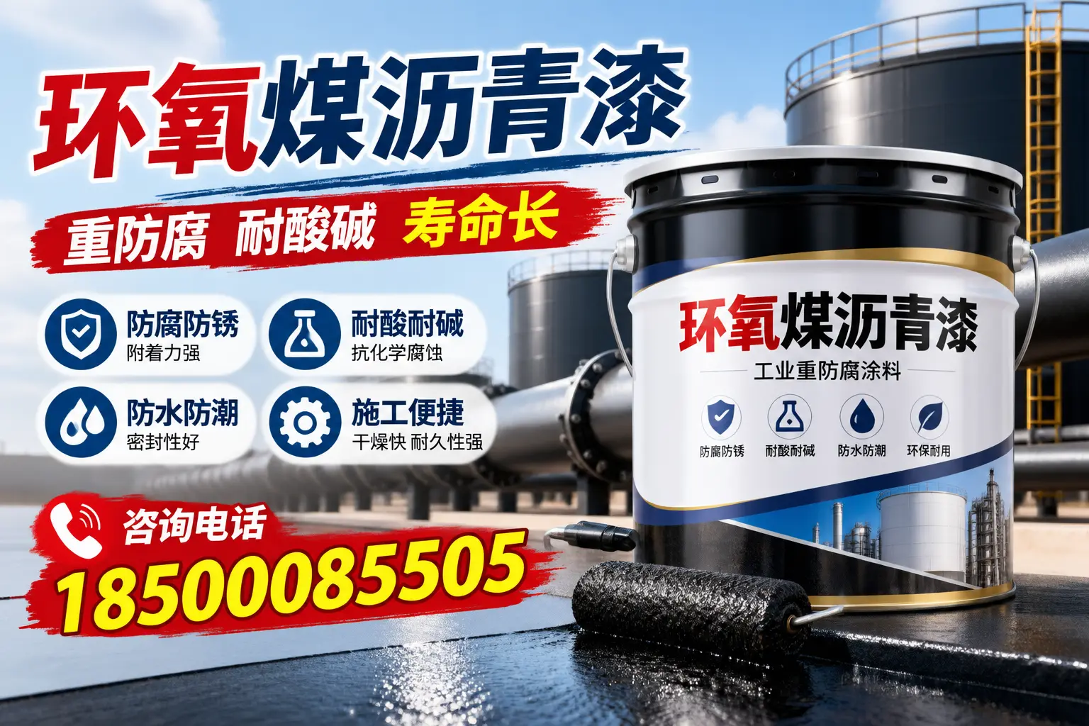 环氧煤沥青漆的维护与保养技巧,延长使用寿命在自贡